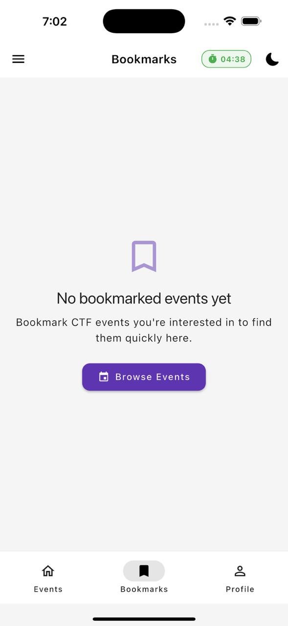 Bookmarks Screen